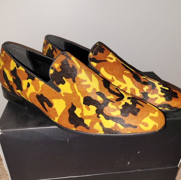 Faux Ponyhair Loafers